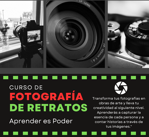 curso de fotografia de retrato